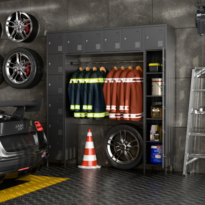 Steel Metal Storage Lockers Metal Black Lockers School Gym