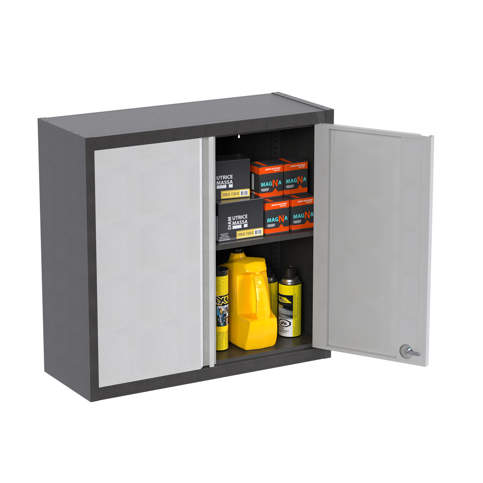 Wall Cabinet Tool Box Cabinet Metal Wall Mounted Storage Cabinet