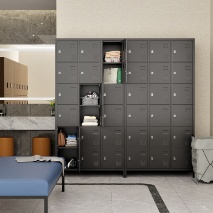 18 Door Multifunctional Metal Locker School Metal Locker Cabinet