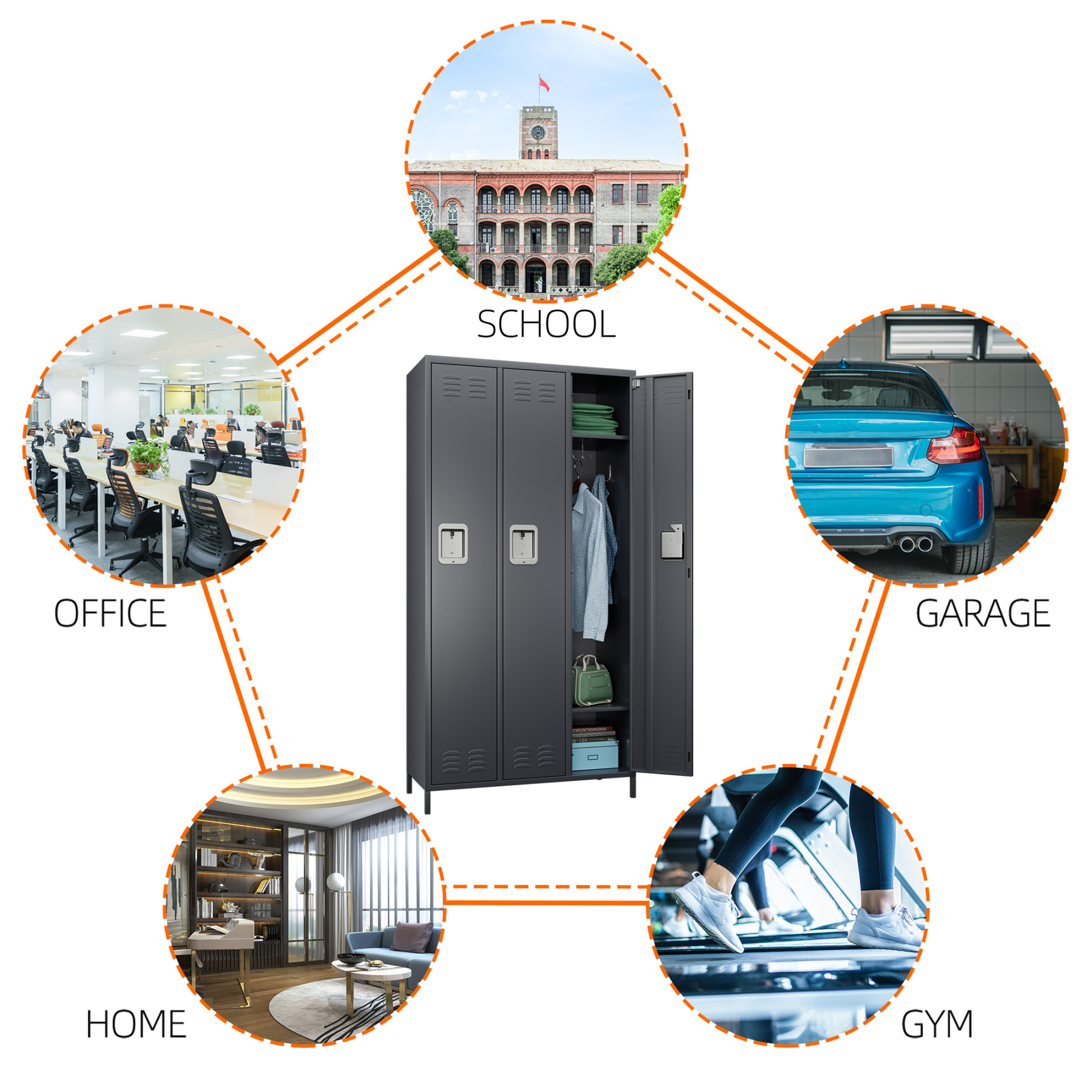 Metal Locker Steel Storage Locker