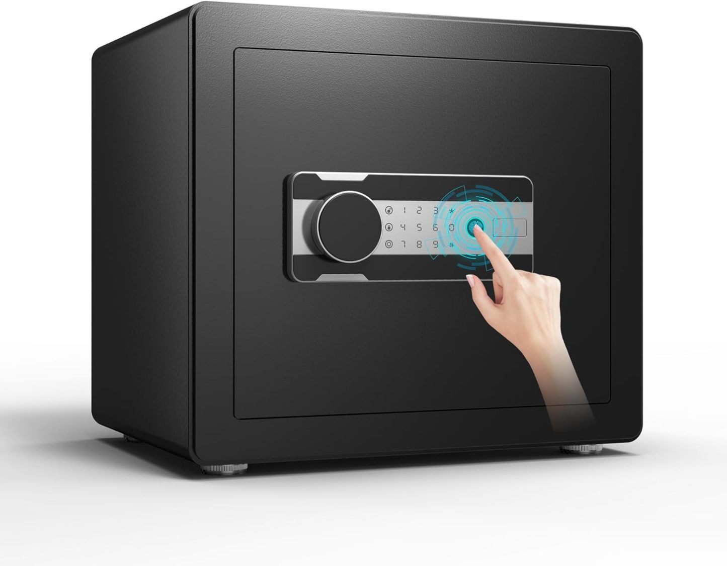 High Concealed Fingerprint Middle Office Safe Box Security Box Safe