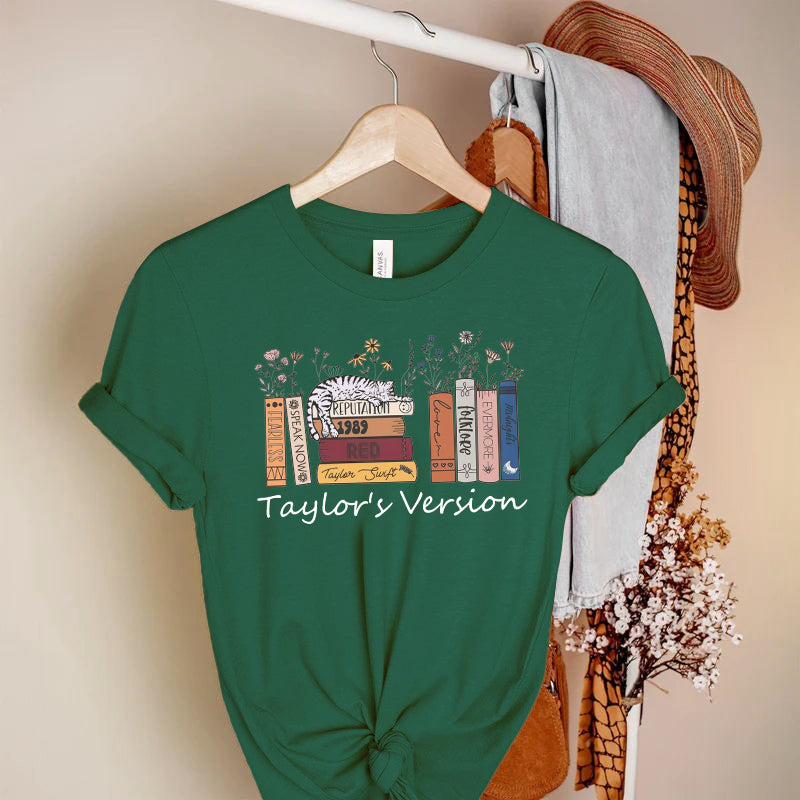 Taylor's Version Albums As Books Sweatshirt