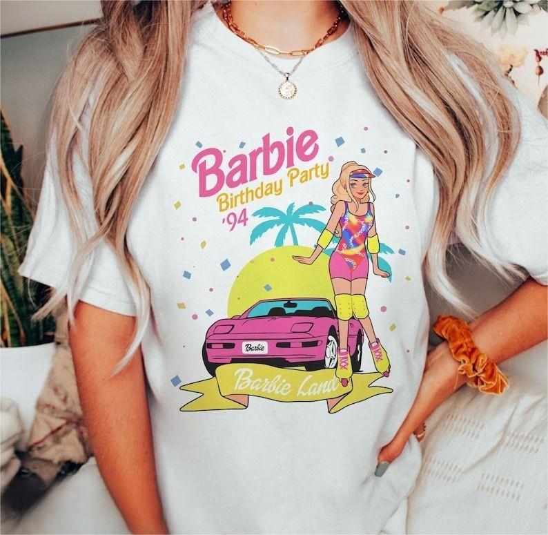 barbie birthday t shirt