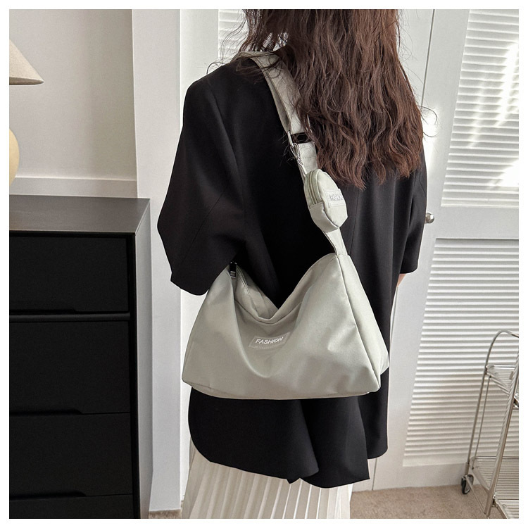 Retro shoulder bag women summer spring fashion pink black casual small tote bag