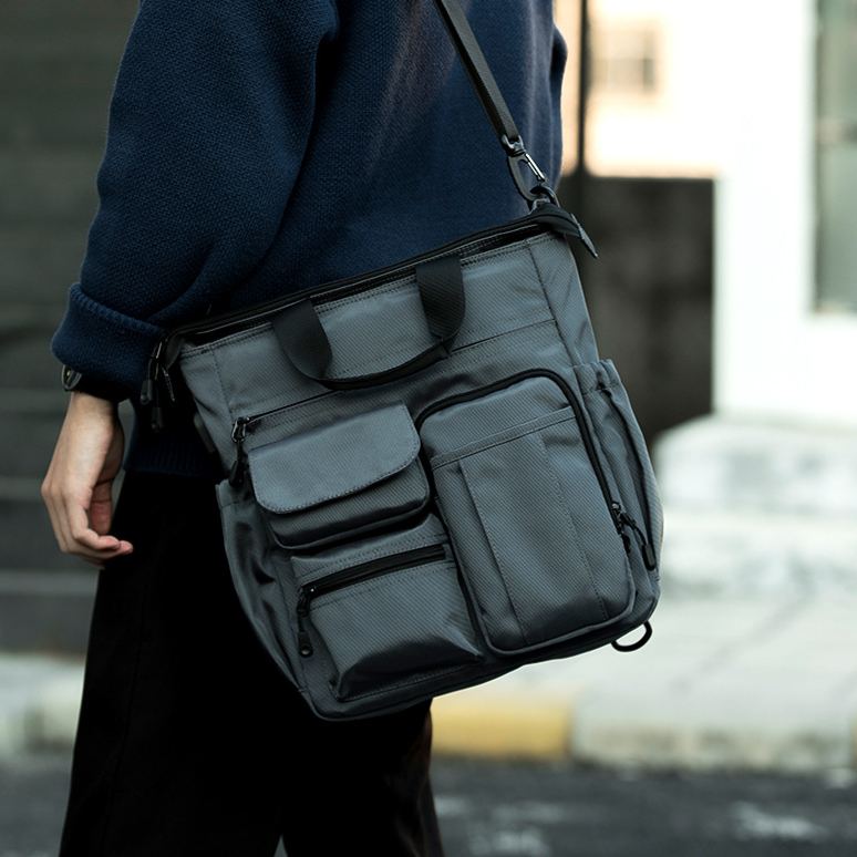 Multifunctional Laptop Messenger Bags For Men Anti Theft Crossbody Bag and Business Backpack Briefcase