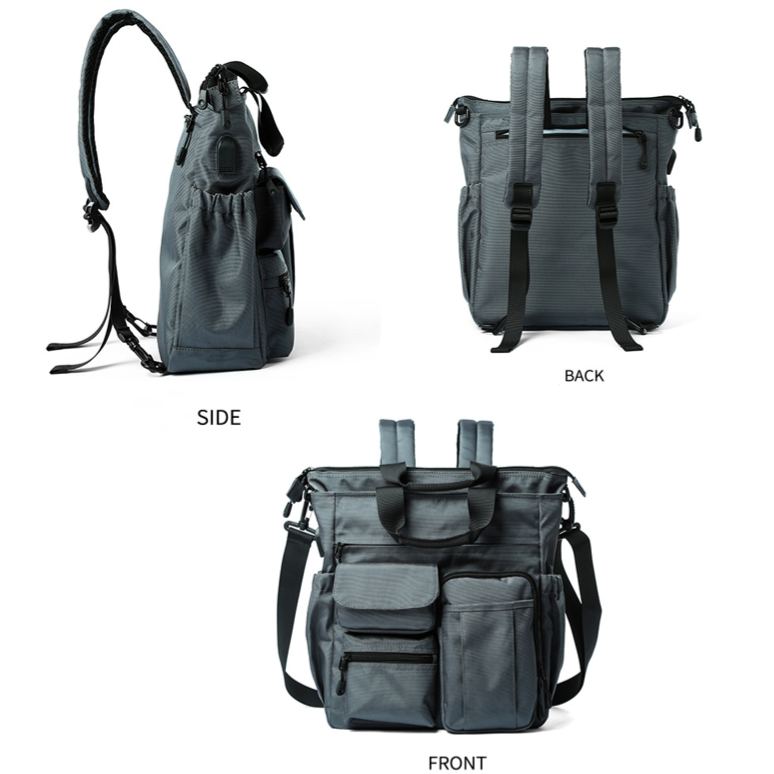 Multifunctional Laptop Messenger Bags For Men Anti Theft Crossbody Bag and Business Backpack Briefcase