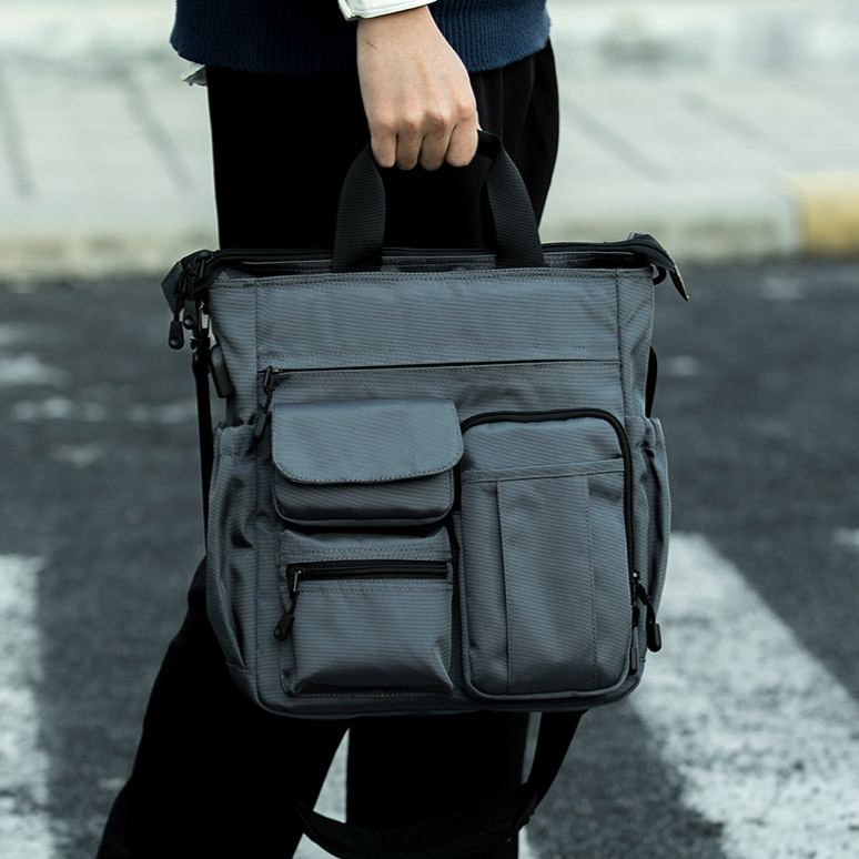 Multifunctional Laptop Messenger Bags For Men Anti Theft Crossbody Bag and Business Backpack Briefcase