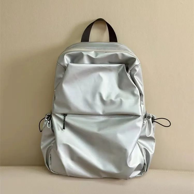 Lightweight Travel School Backpacks Silver 14-inch