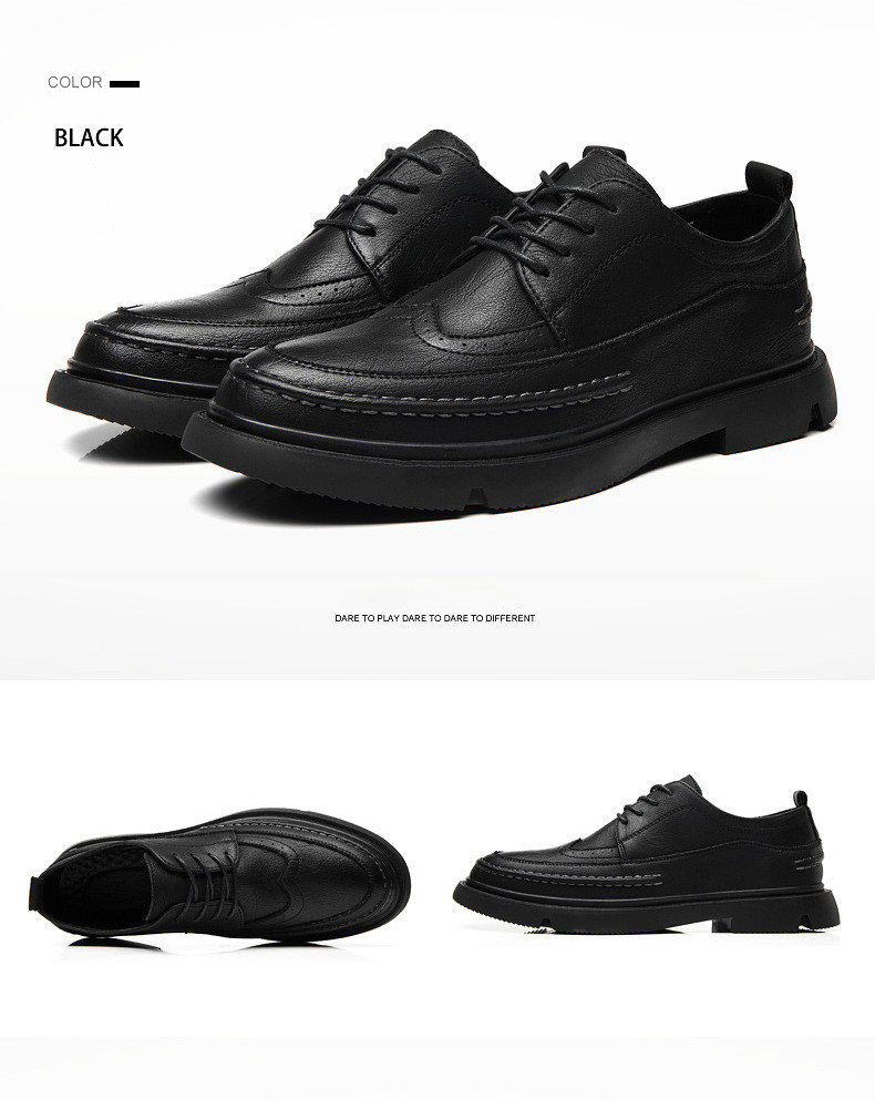 Men's Casual Hand Stitching Leather Arch Support Shoes(Buy 2 For Free Shipping)