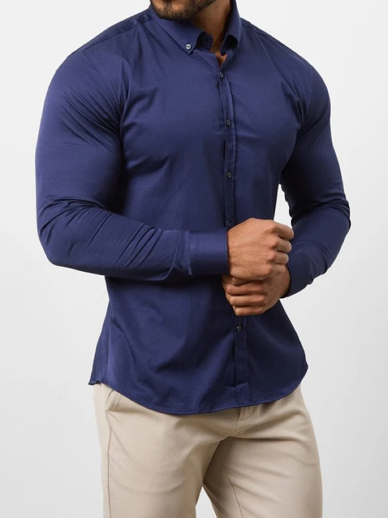 Navy Soft Comfortable Blouse