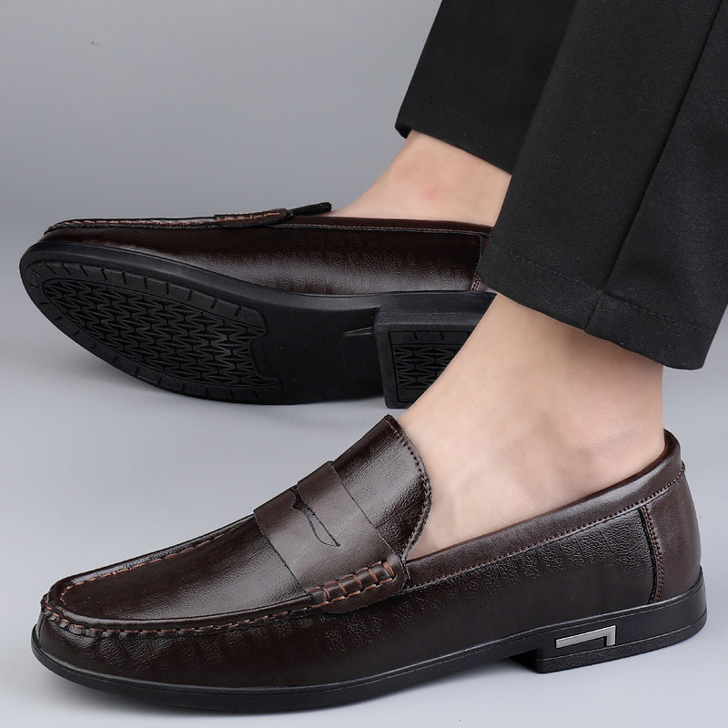 Men's Casual Genuine Leather Breathable Loafers