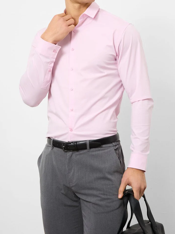 Pink Soft  Comfortable  Blouse