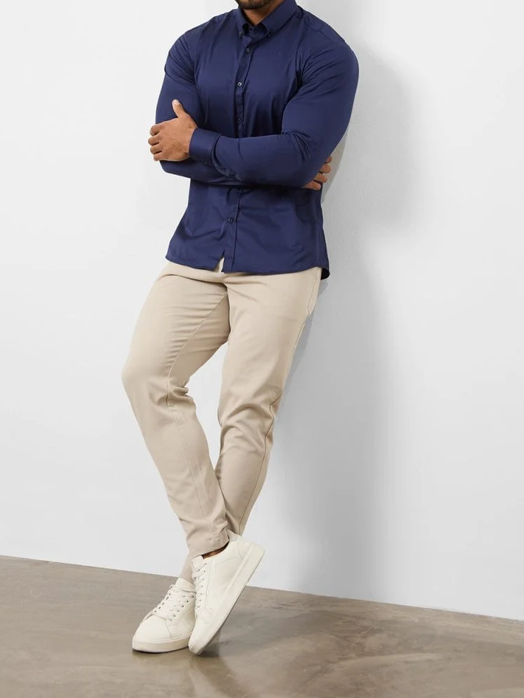 Navy Soft Comfortable Blouse