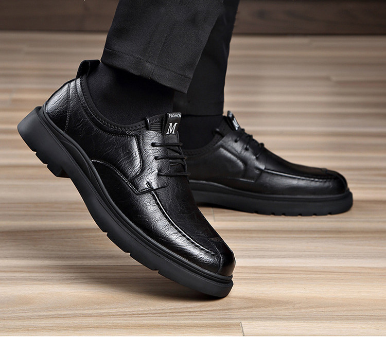 Men's Casual Hand Stitching Leather Arch Support Shoes(Buy 2 For Free Shipping)