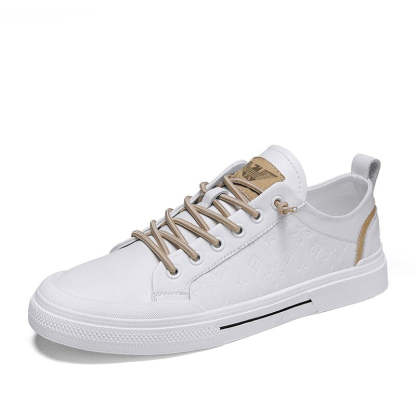  Men's shoes spring and autumn casual leather shoes men's leather fashion simple trendy shoes breathable sports shoes