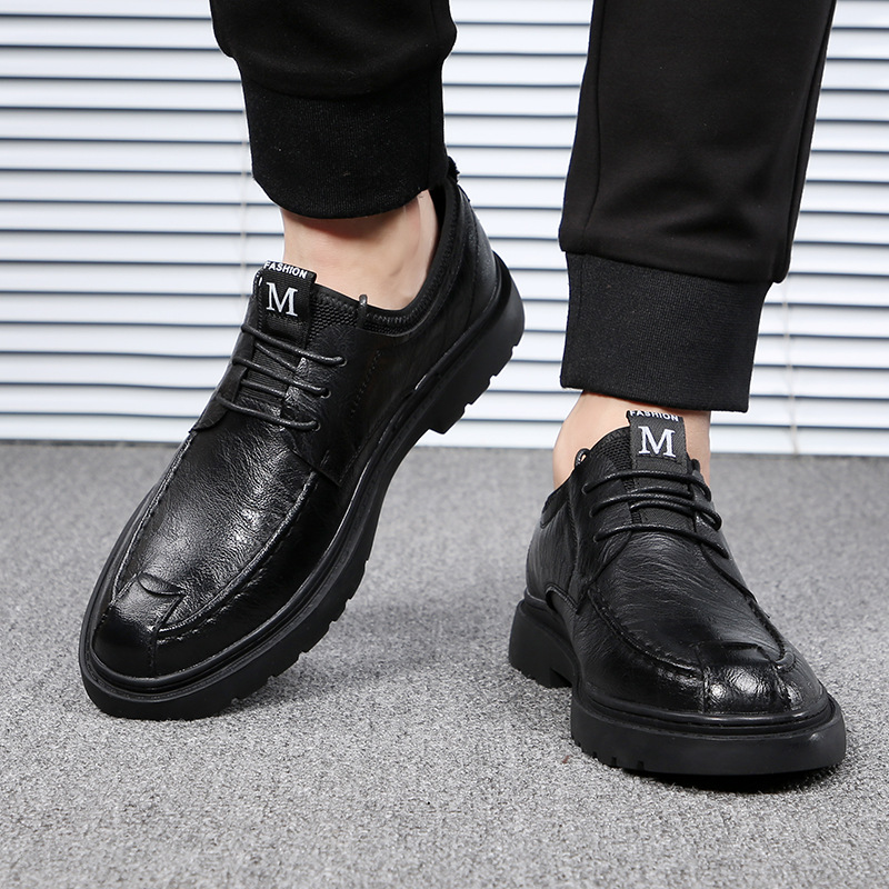 Men's Casual Hand Stitching Leather Arch Support Shoes(Buy 2 For Free Shipping)