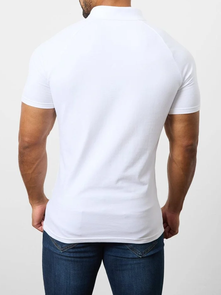 Soft Simple Leisure Athletic Polo 5-Pack