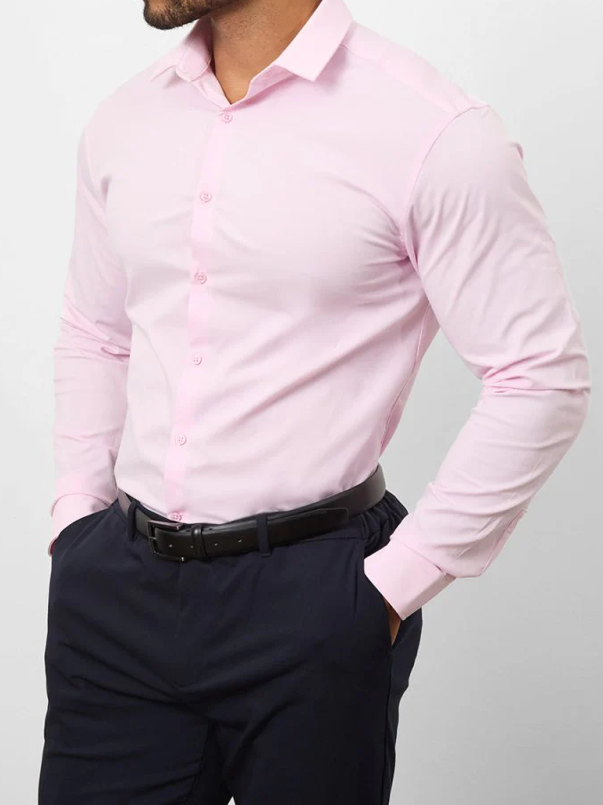 Pink Soft  Comfortable  Blouse