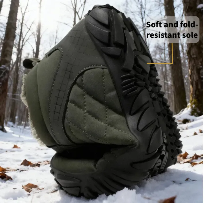❄️ArcticStride- Non-slip & Carbon Fiber Waterproof Winter Barefoot Shoes (Unisex)