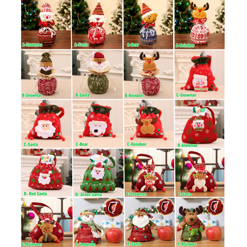 🎅XMAS SALE - Christmas Gift Doll Bags Handmade