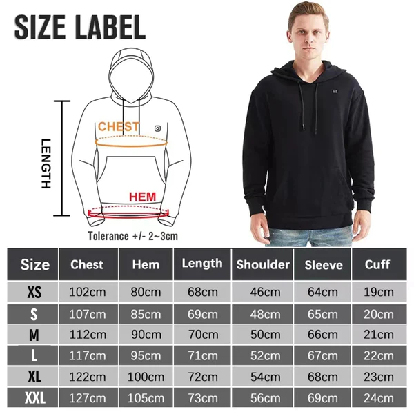 Proptmiina™ - 🎁Unisex Heated Hoodie