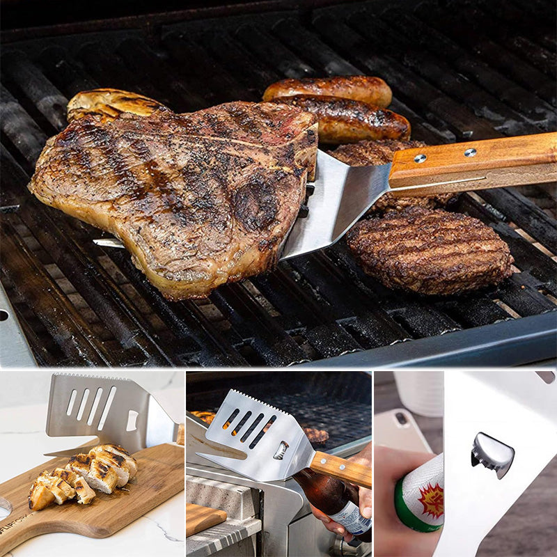 🎁Limited Time Sale 49% OFF💕5-In-1 Grill Spatula Fork With Knife