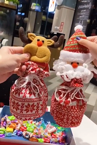 🎅XMAS SALE - Christmas Gift Doll Bags Handmade