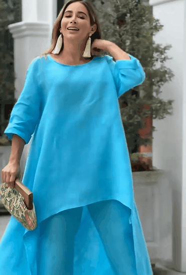 💥Last Day Promotion 49% OFF💥💕Women's Solid Color Cotton Linen Fashionable Casual Suit💃💃