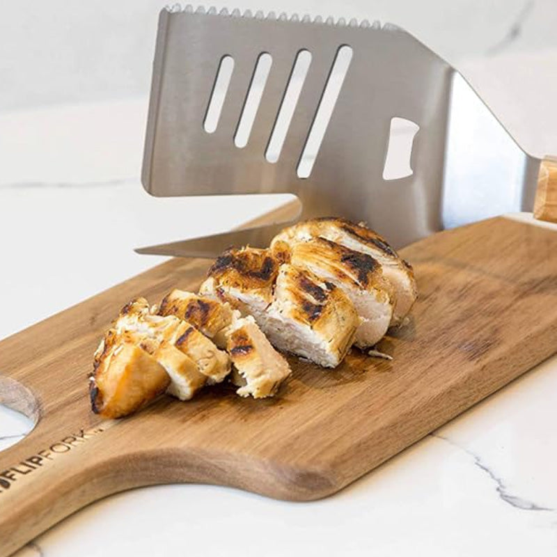 🎁Limited Time Sale 49% OFF💕5-In-1 Grill Spatula Fork With Knife