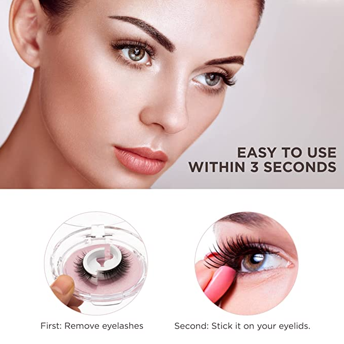 Buy 1 Get 1 Free🔥Reusable Adhesive Eyelashes™