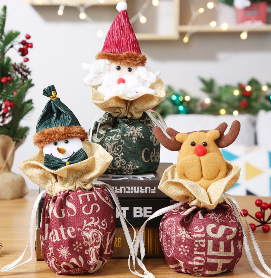 🎅XMAS SALE - Christmas Gift Doll Bags Handmade