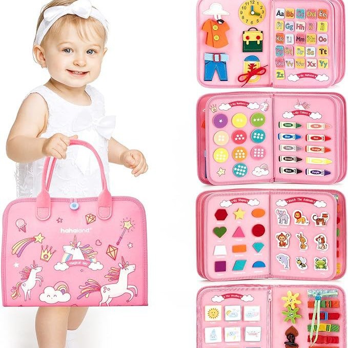 Felt Busy Board Children's Educational Toy Felt Learning Board