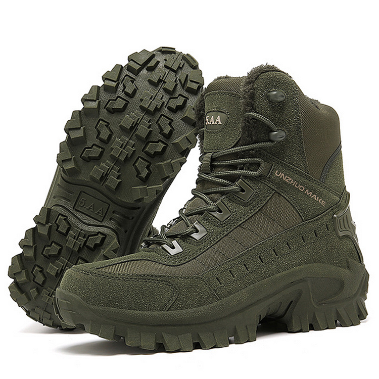 Men's Combat Boots Orthopedic Support Hiking Boots Waterproof Anti-Puncture Work Boots
