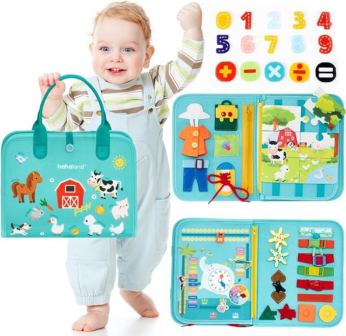 Felt Busy Board Children's Educational Toy Felt Learning Board