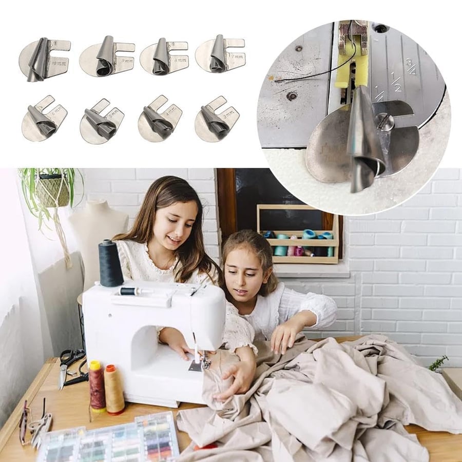 (🔥PROMOTION - SAVE 50% OFF)Precision Edge Stitcher-Rolled Hemmer Foot