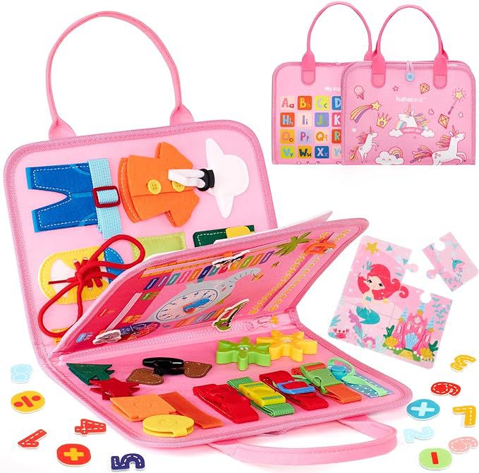 Felt Busy Board Children's Educational Toy Felt Learning Board