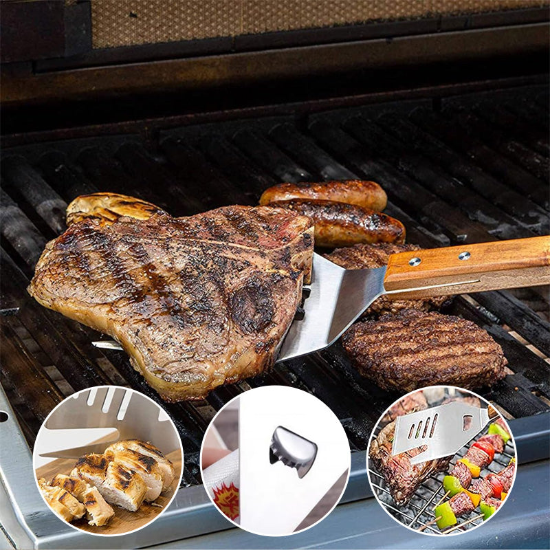 🎁Limited Time Sale 49% OFF💕5-In-1 Grill Spatula Fork With Knife