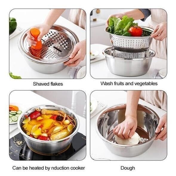 🔥Hot Sale 49% OFF🔥Germany Multifunctional stainless steel basin