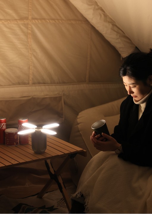 💡Multifunctional portable waterproof camping light - camp light