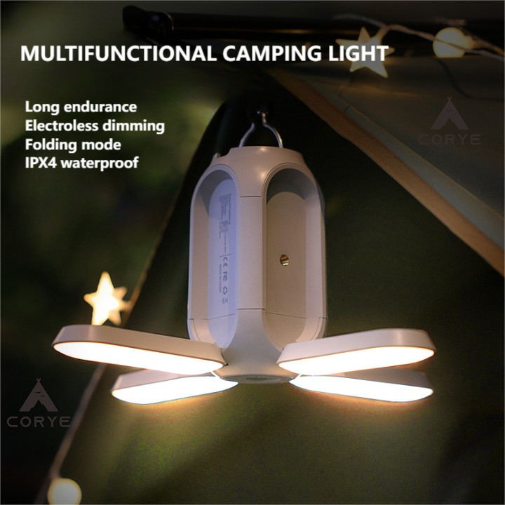 💡Multifunctional portable waterproof camping light - camp light