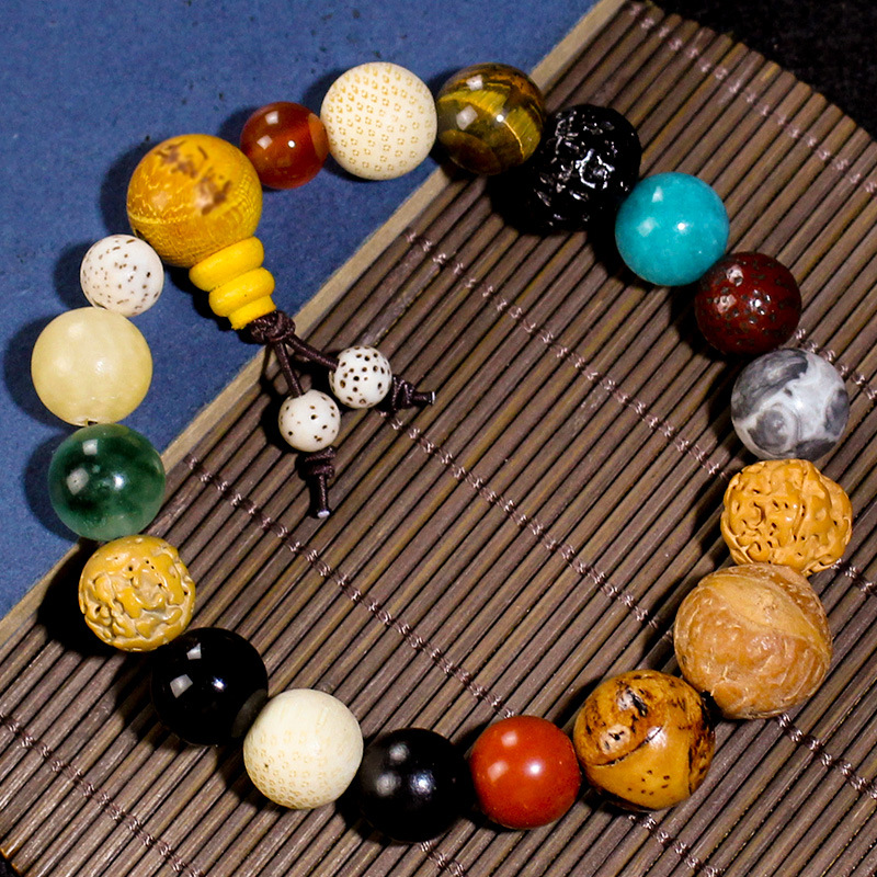 Eighteen seed bracelets