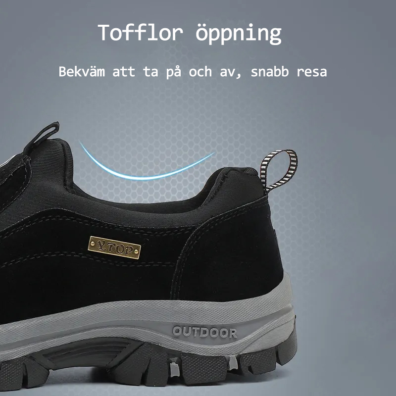 🔥Sista dagen 55% RABATT 🎉Speciellt designade för fothälsa  Slip-on skor för män