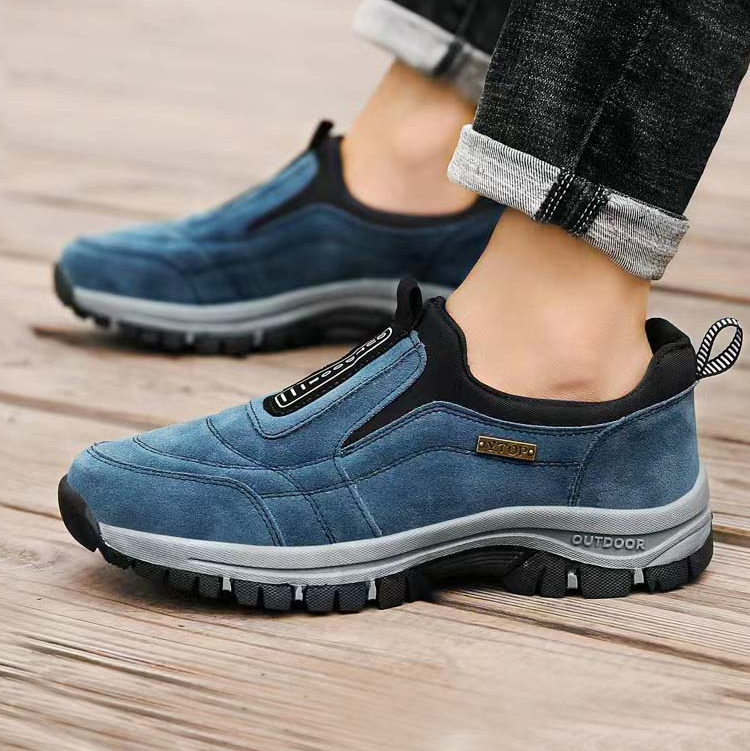 🔥Sista dagen 55% RABATT 🎉Speciellt designade för fothälsa  Slip-on skor för män