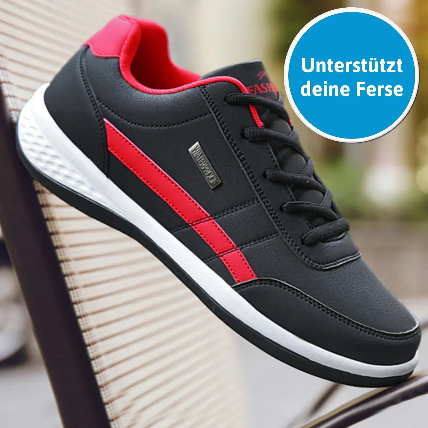 🔥SISTA DAG 60% RABATT🔥Ortopediska Vattentäta Och Ergonomiska Smärtlindrande Skor För Män