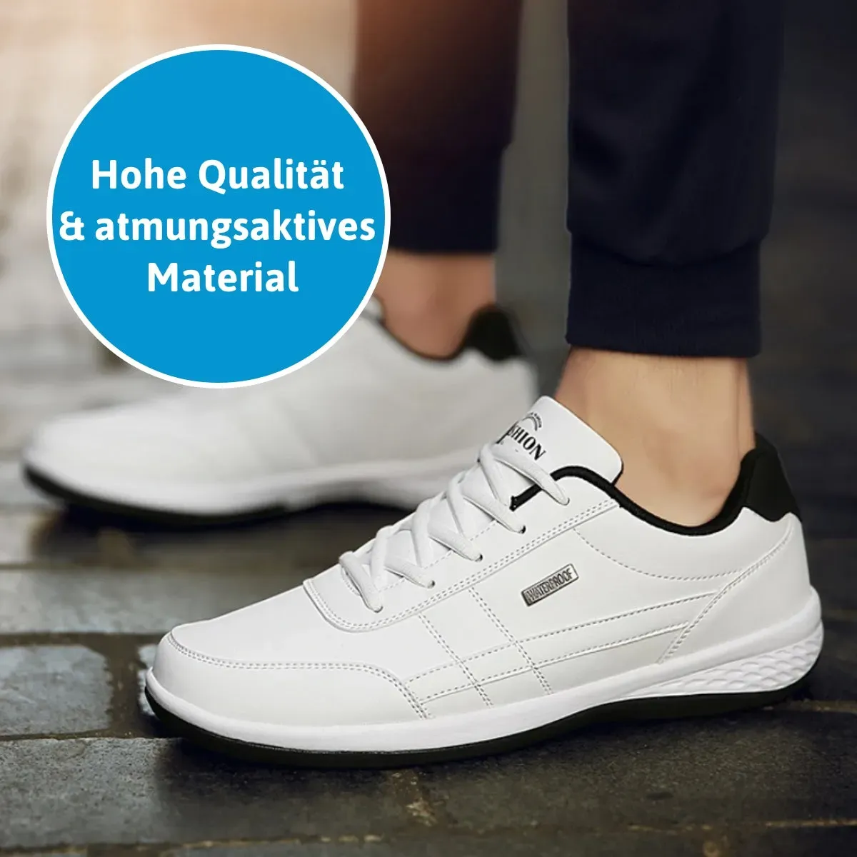 🔥SISTA DAG 60% RABATT🔥Ortopediska Vattentäta Och Ergonomiska Smärtlindrande Skor För Män