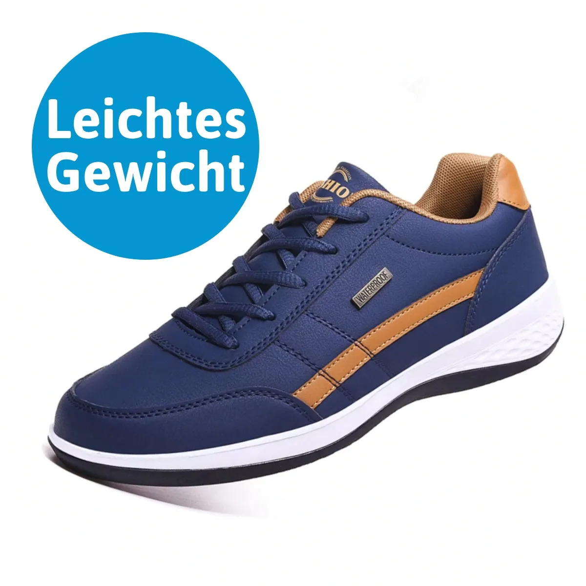 🔥SISTA DAG 60% RABATT🔥Ortopediska Vattentäta Och Ergonomiska Smärtlindrande Skor För Män