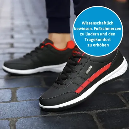 🔥SISTA DAG 60% RABATT🔥Ortopediska Vattentäta Och Ergonomiska Smärtlindrande Skor För Män