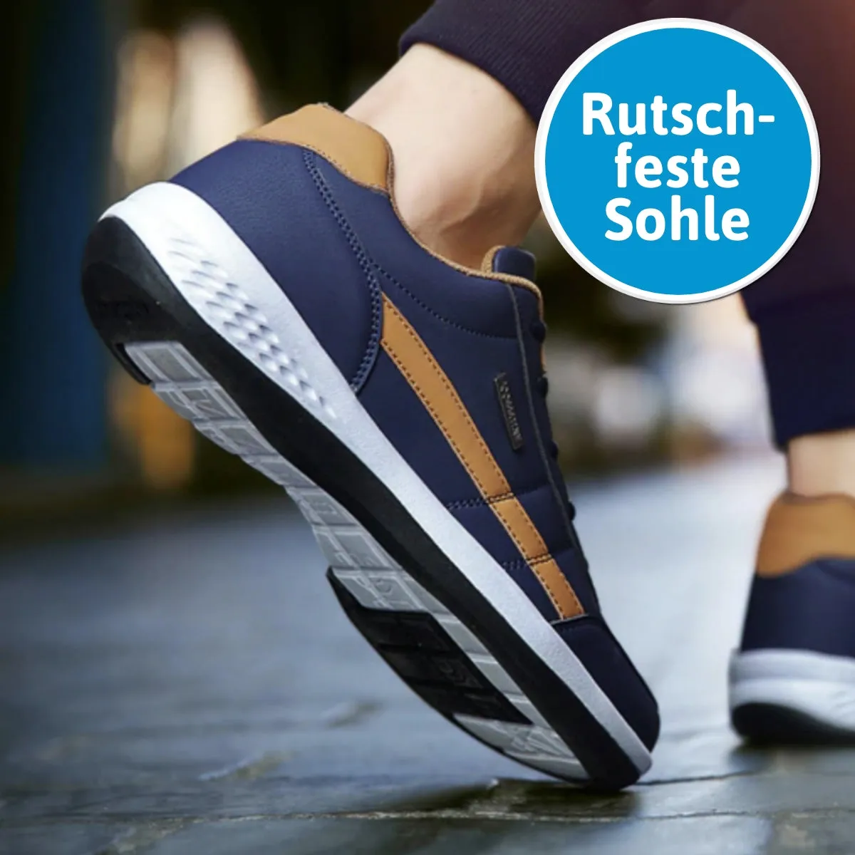 🔥SISTA DAG 60% RABATT🔥Ortopediska Vattentäta Och Ergonomiska Smärtlindrande Skor För Män