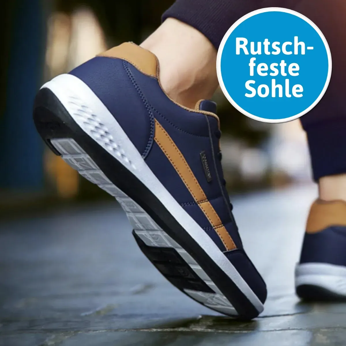 🔥SISTA DAG 60% RABATT🔥Ortopediska Vattentäta Och Ergonomiska Smärtlindrande Skor För Män