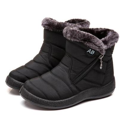 ✨70% Rabatt heute✨Kuschelige wasserdichte Anti-Rutsch-Stiefel für Frauen im Winter
